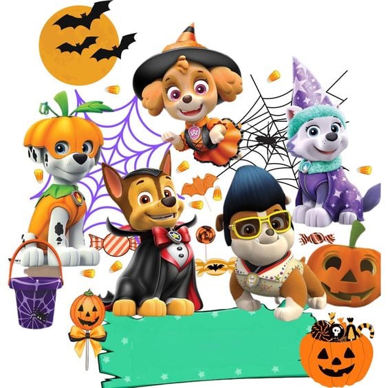 Fondos de pantalla de Paw Patrol Halloween