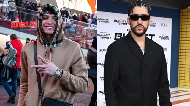 Peso Pluma y Bad Bunny.