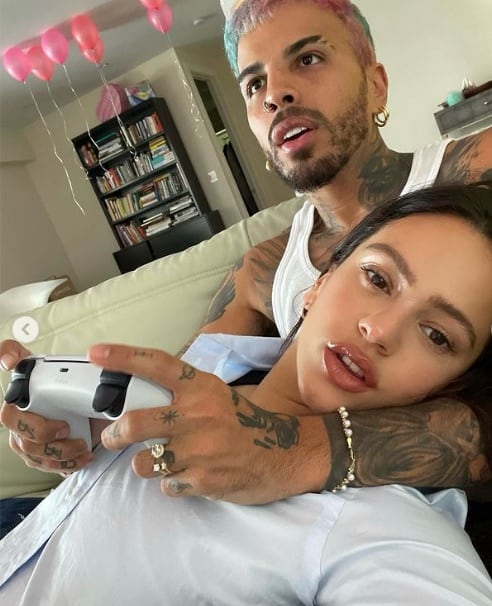 Rosalía y Rauw Alejandro