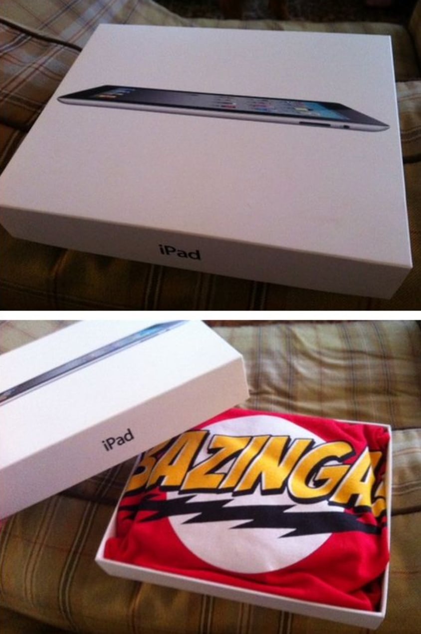 Regalo de broma para Navidad