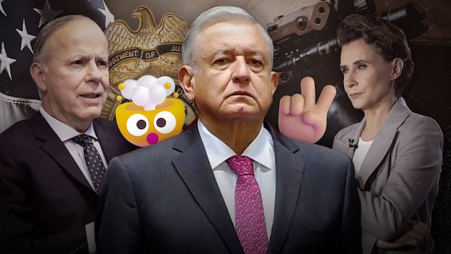 Ciro Gómez Leyva, AMLO y Denise Maerker