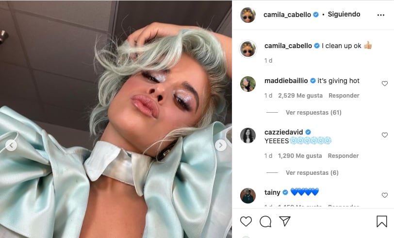 Camila Cabello cambio de look