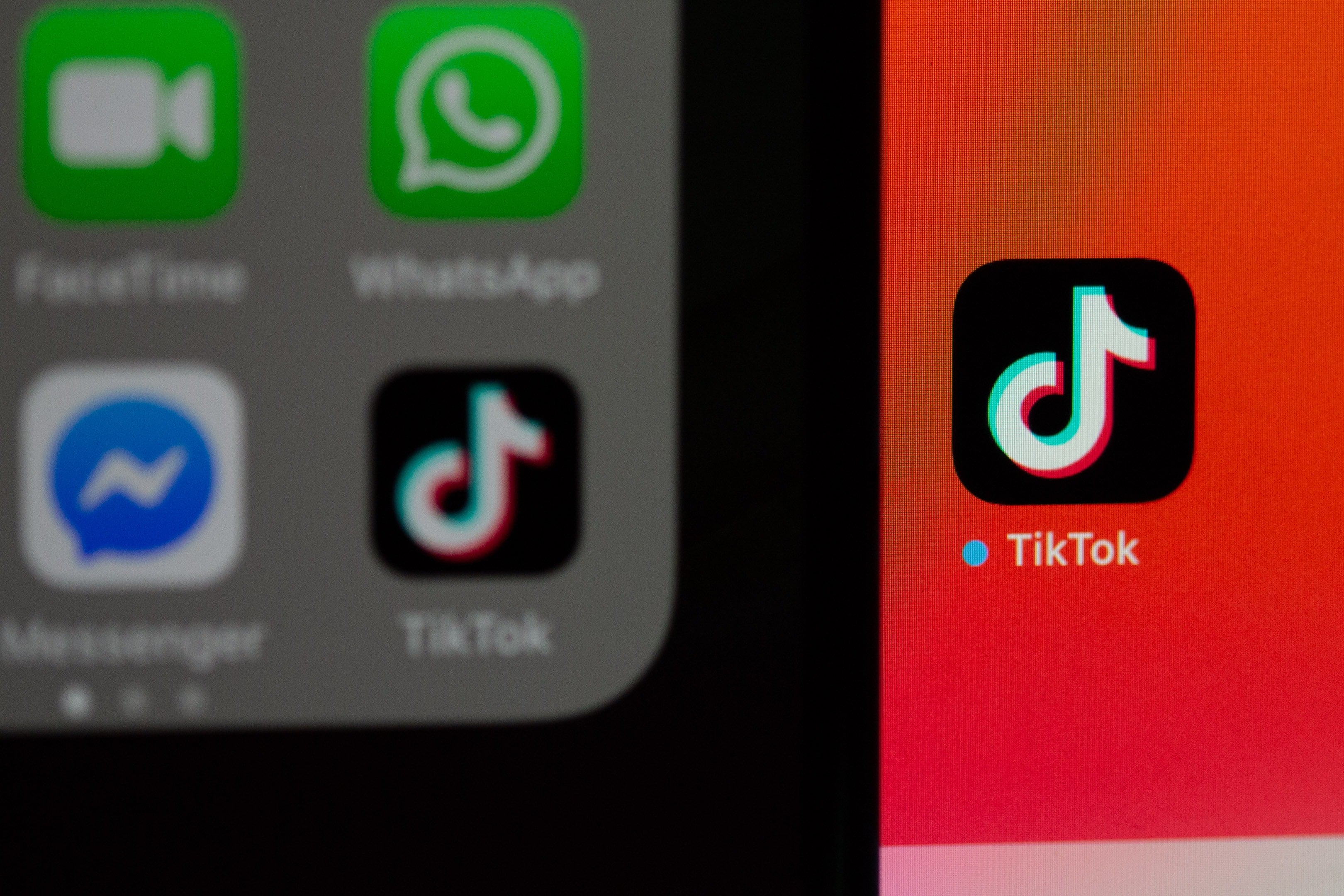 Ícono app de TikTok