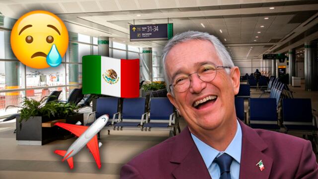A Ricardo Salinas Pliego sigue gustándole el AIFA y su soledad durante la Semana Santa