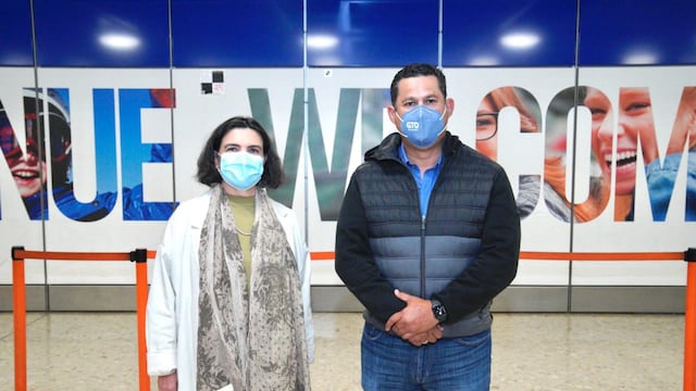 Embajadora en suiza y gobernador de Guanajuato