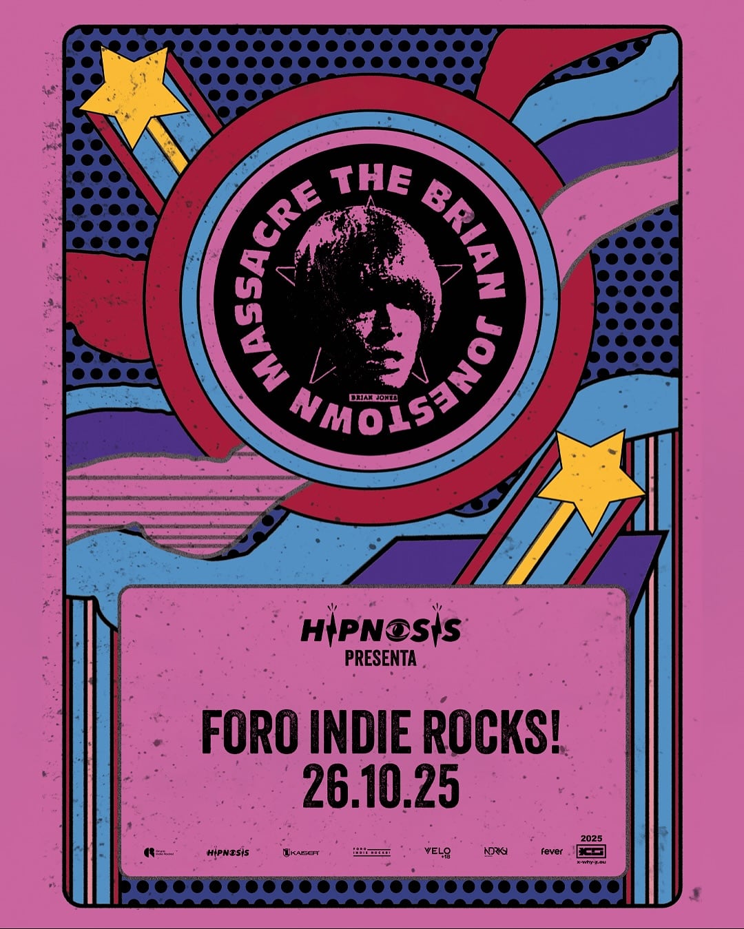 Concierto de The Brian Jonestown Massacre en Foro Indie Rocks: Setlist de canciones, horario y telonero para 26 de octubre