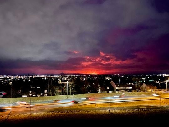 Nueva erupción de volcán en Reykjanes, Islandia