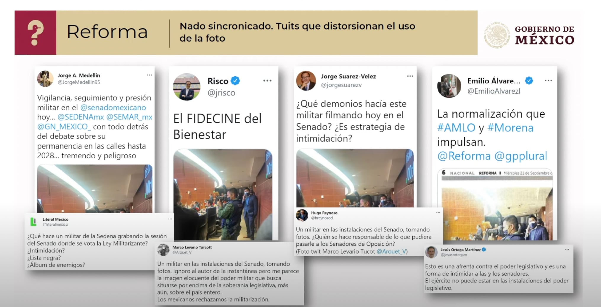 Quién es quién en las 5 mentiras de la semana de hoy 28 de septiembre