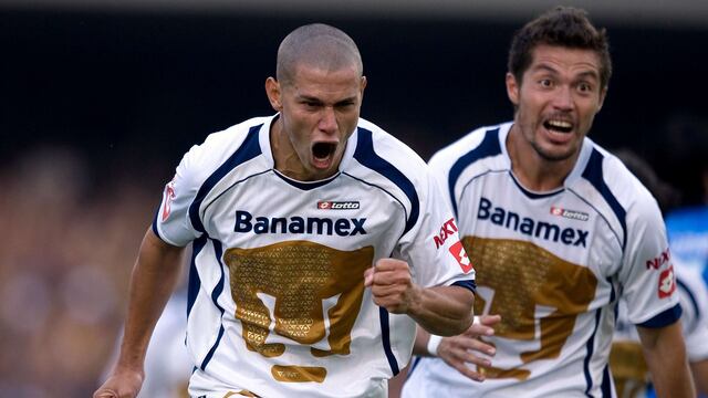 Darío Verón en el Pumas vs Puebla.