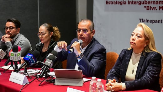 Delfina Gómez ordenó trabajos de rehabilitación en Periférico Norte; Junta de Caminos del Estado de México la coordina