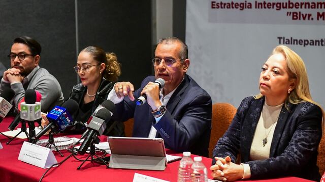 Delfina Gómez ordena trabajos de rehabilitación en Periférico Norte