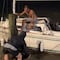 VIDEO: Joseph Malinowski “Teniente Dan” se aferró a su bote pese al peligroso huracán Milton en Tampa, Florida