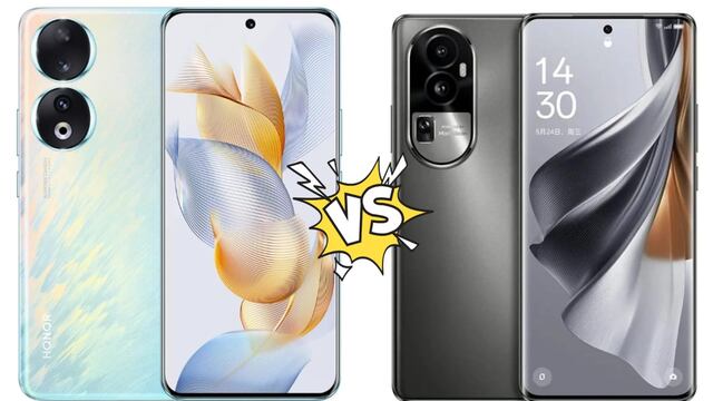 ¿Cuáles son las características del Honor 90 y del Oppo Reno 10?