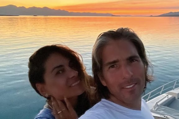 Galilea Montijo y Fernando Reina