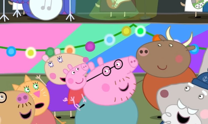 El primer concierto de Peppa Pig