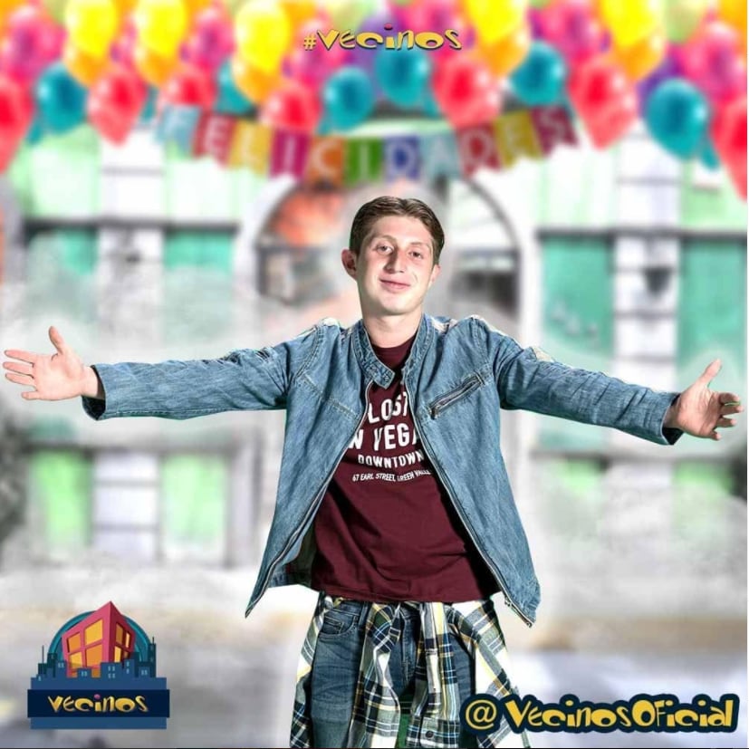 Octavio Ocaña como 'Benito Rivers' en "Vecinos"