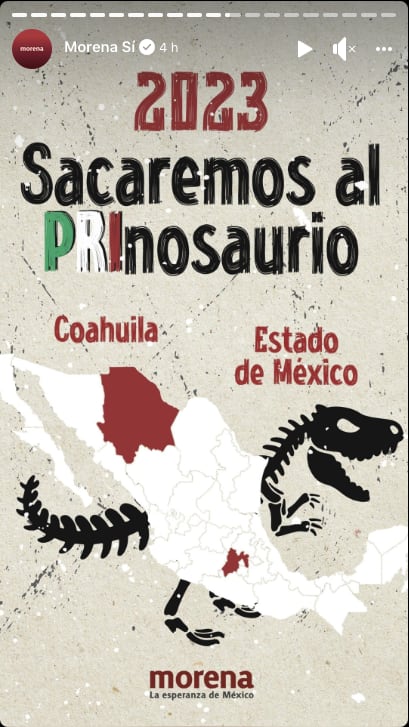 Morena confunde a Chihuahua con Coahuila