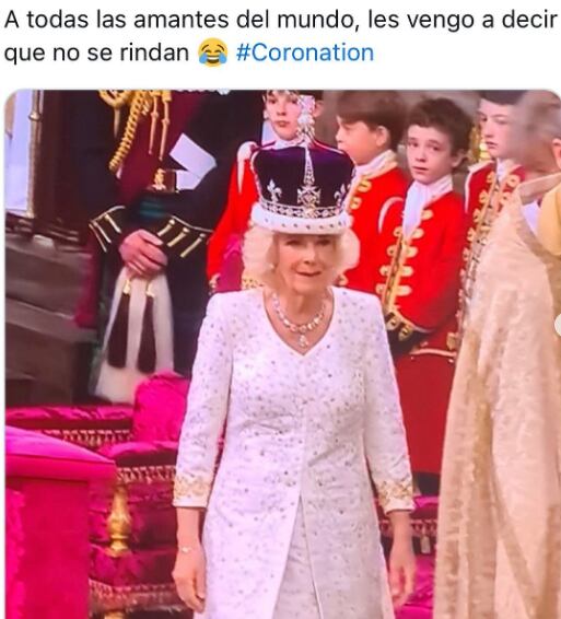 Memes coronación Camila del Reino Unido