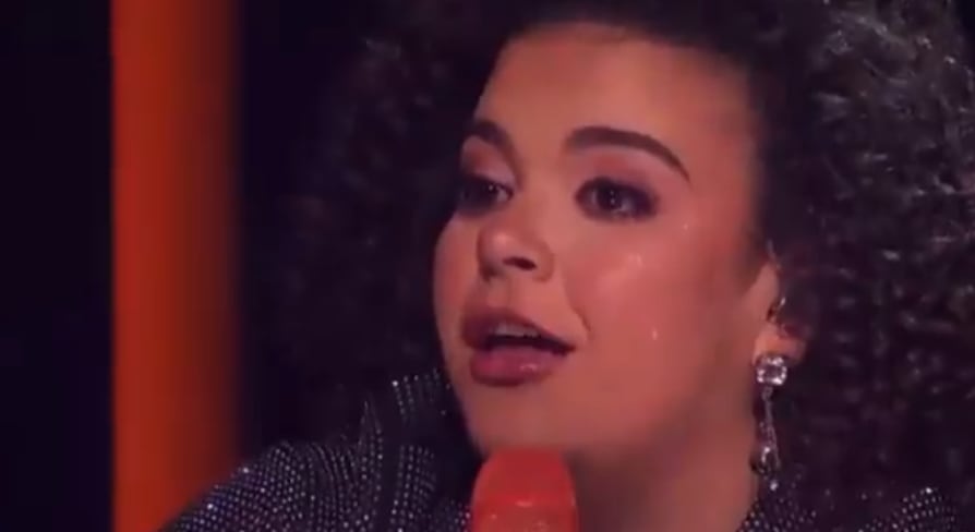 Lucero Mijares llora en Juego de Voces 2024