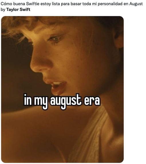 Memes august de Taylor Swift