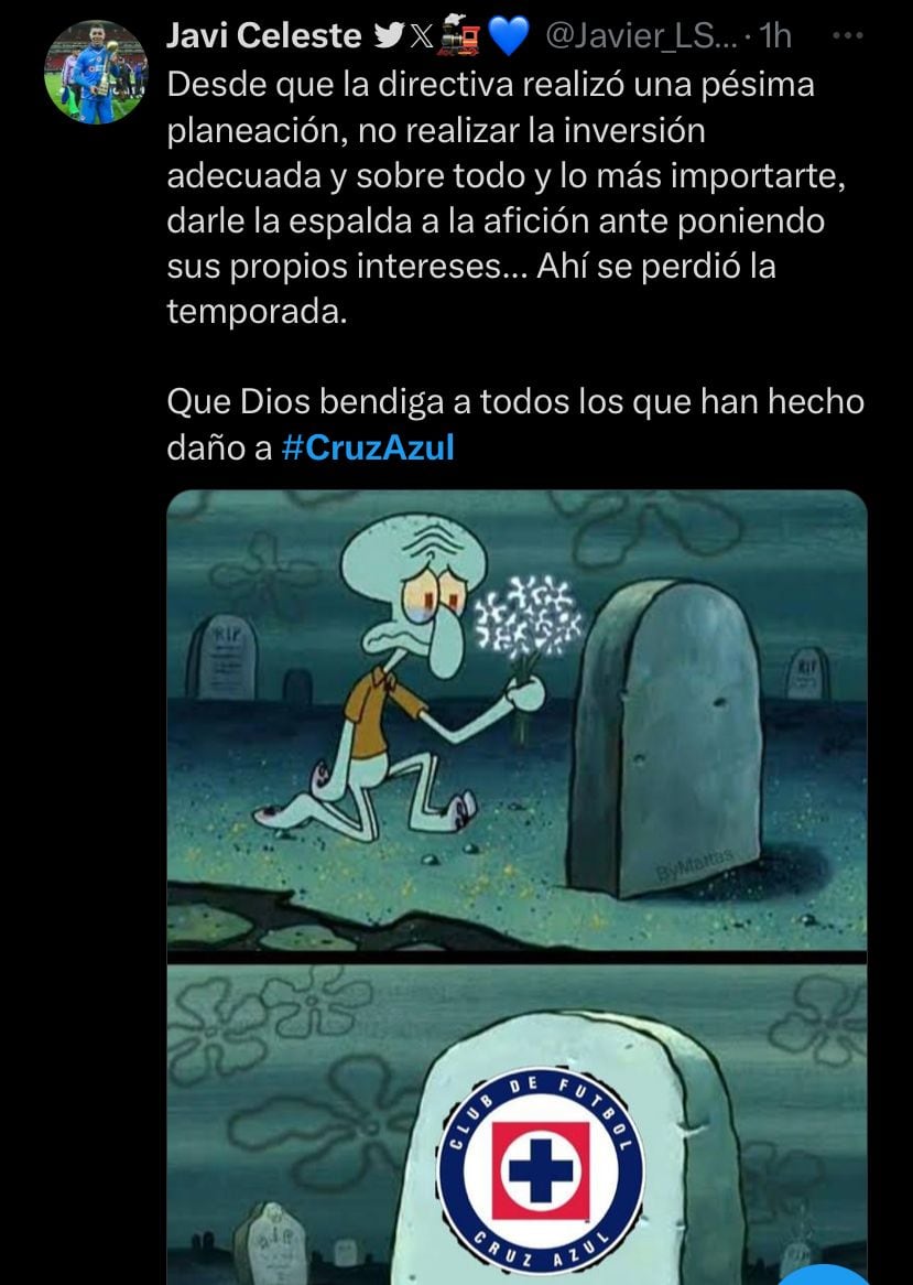 Memes Cruz Azul.