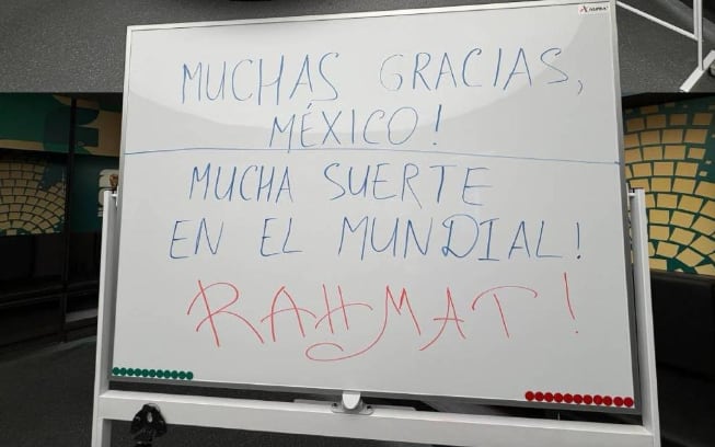 El emotivo gesto de Uzbekistán con México en el Estadio Banorte.