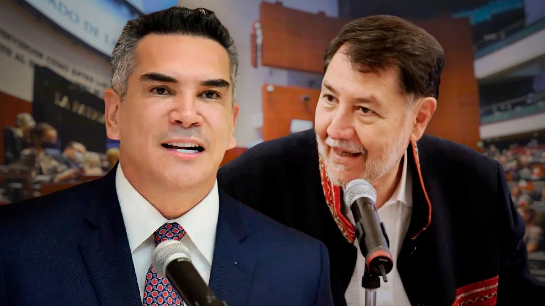 Noroña critica a Monreal y Gutiérrez Luna por no frenar al PRI y Alito Moreno