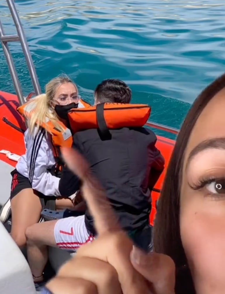 Tatiana Cuba discutiendo con el infiel