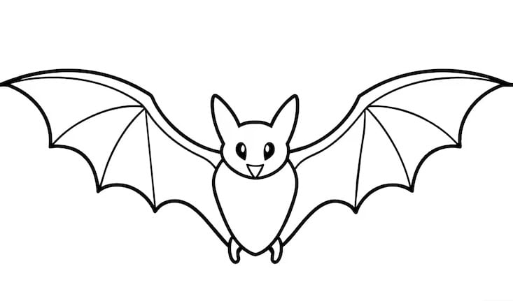 Dibujo Día de Apreciación de los Murciélagos