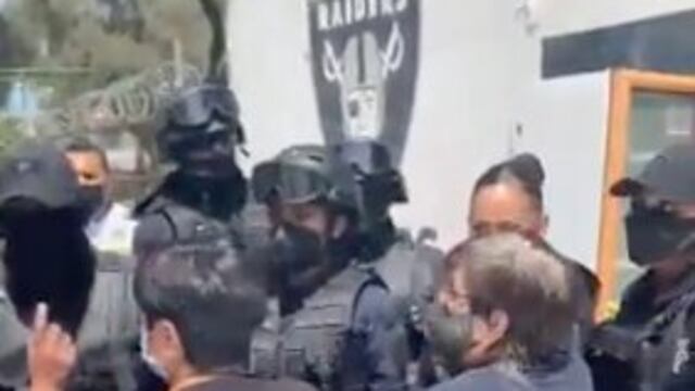 Pelea entre Raiders Arboledas y el municipio de Atizapán