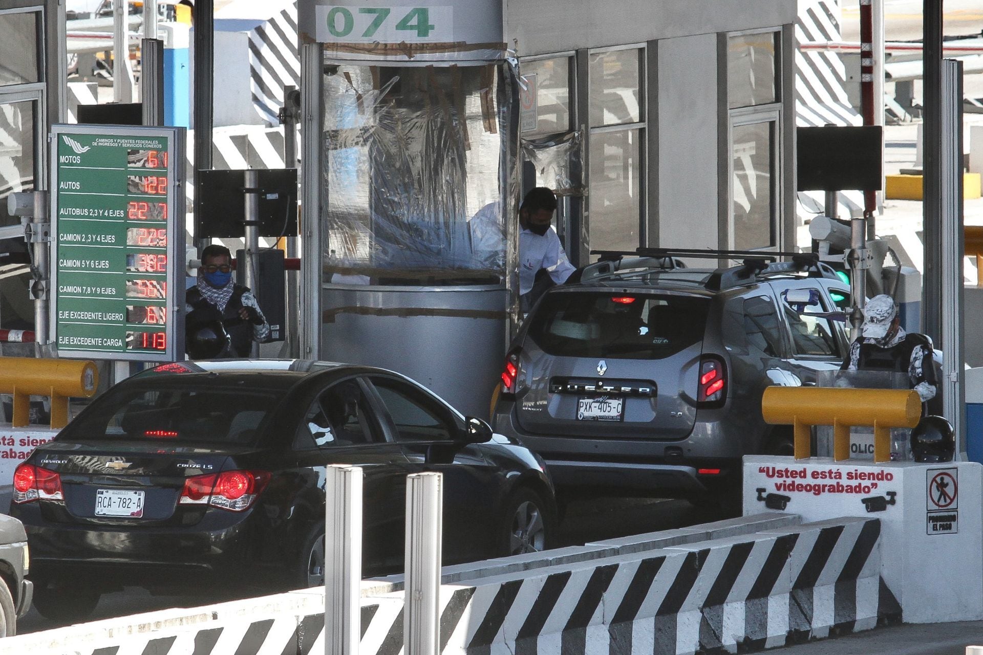 Caseta de cobro de Capufe