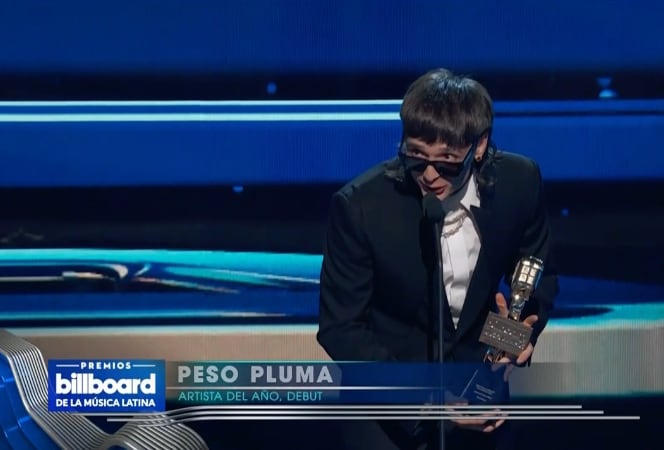 Premios Billboard de la Música Latina 2023: Peso Pluma gana en Artista del Año, Debut