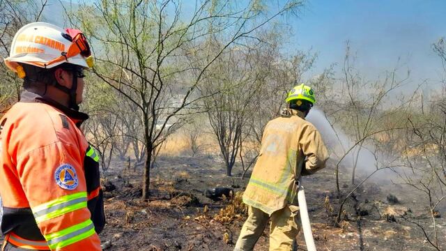 Jaguares de Protección Civil sofocan incendio