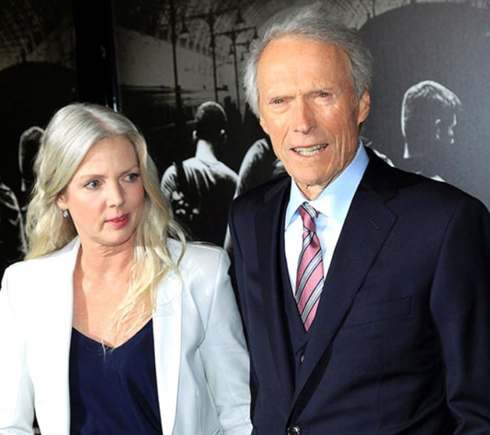 Clint Eastwood y Christina Sandera