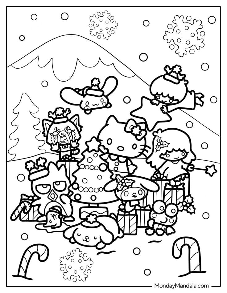 Hello Kitty por Navidad
