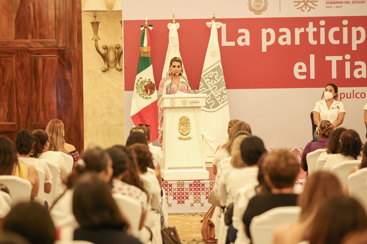 Evelyn Salgado y Claudia Sheinbaum