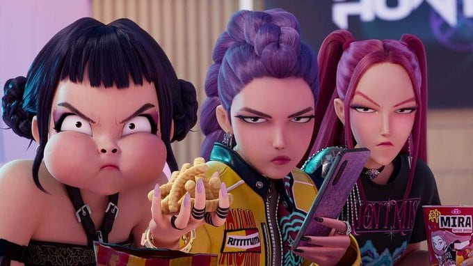 Las guerreras K-pop de Netflix