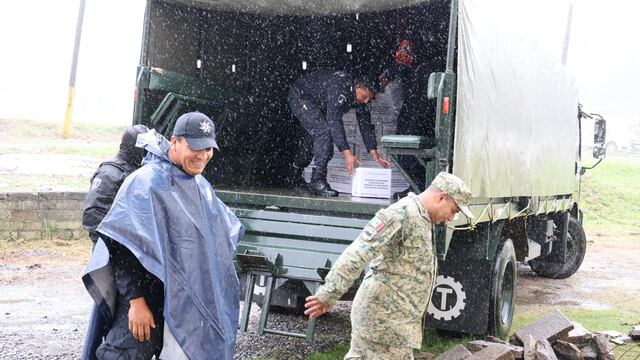 Más de tres mil elementos de la SEDENA, SEMAR y Guardia Nacional atienden a familias en Puebla