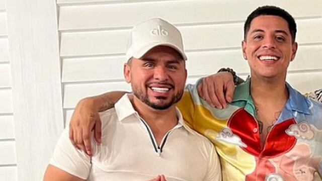 Larry Hernández y Eduin Caz