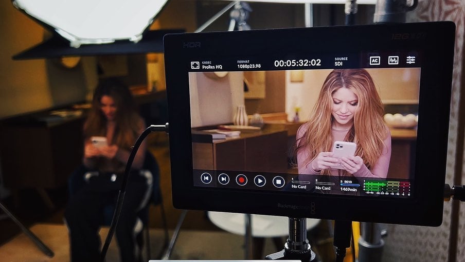 Shakira en entrevista con Enrique Acevedo