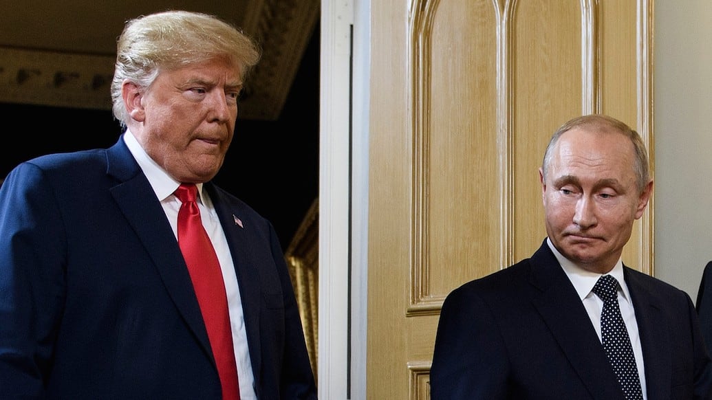 Donald trump y Vladimir Putin
