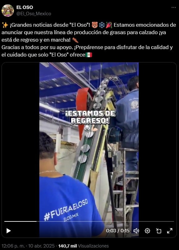 El Oso México regresa