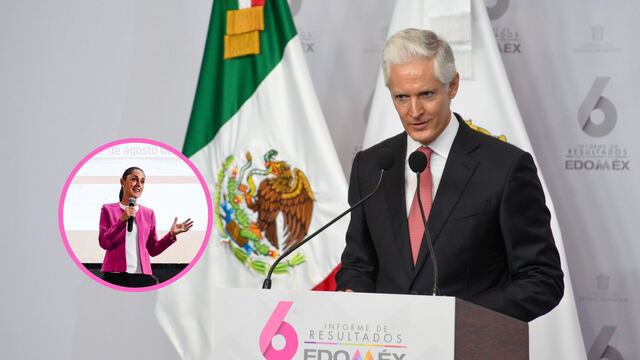 Alfredo del Mazo reconoce a Claudia Sheinbaum