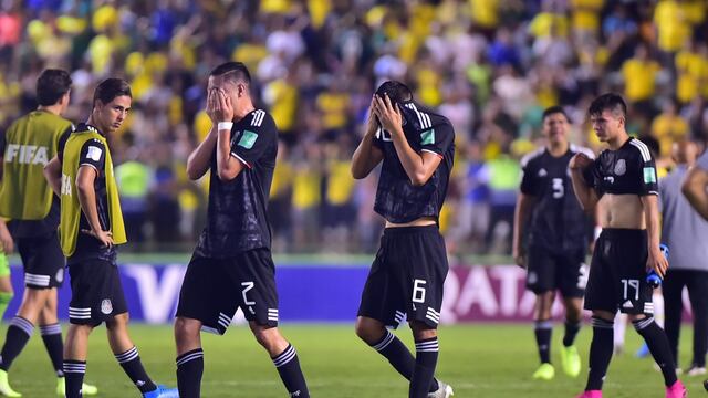 El Tri Sub-17 tras perder Final
