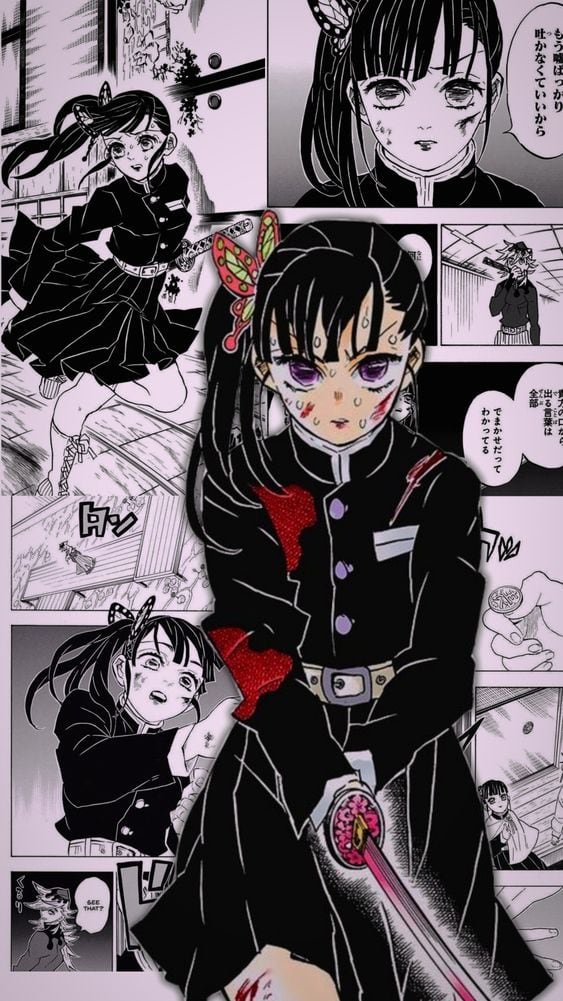 Fondo de Kanao Tsuyuri de Demon Slayer: Kimetsu no Yaiba