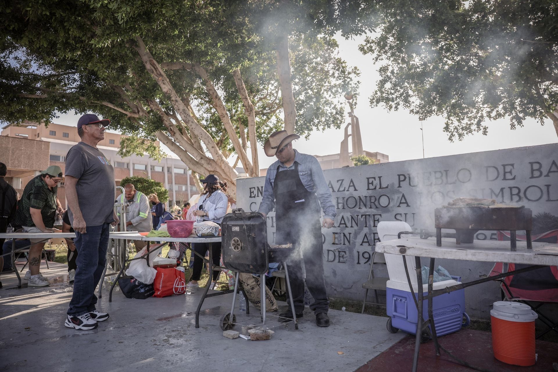 Organizan carnita asada masiva en Mexicali para protestar contra Marina del Pilar.