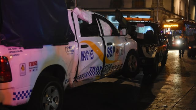 Hombre muere dentro de patrulla de la SSC