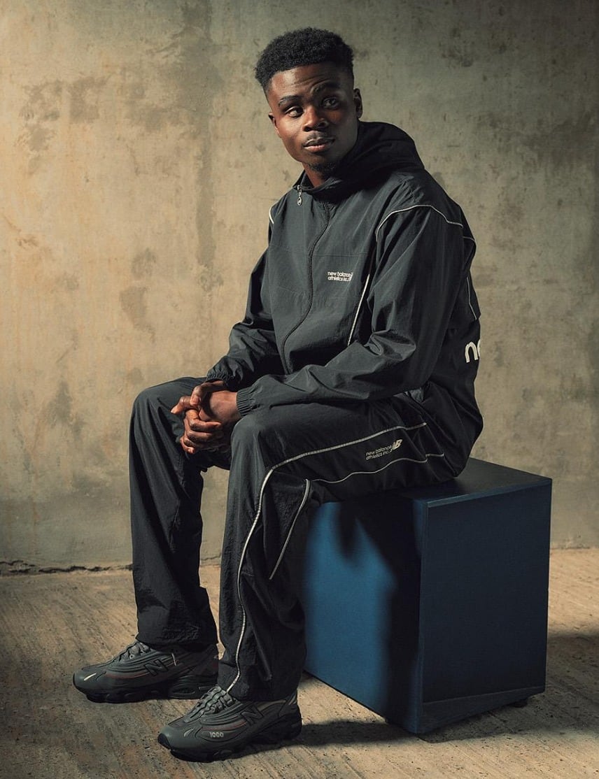 Bukayo Saka, figura del Arsenal y la selección de Inglaterra.