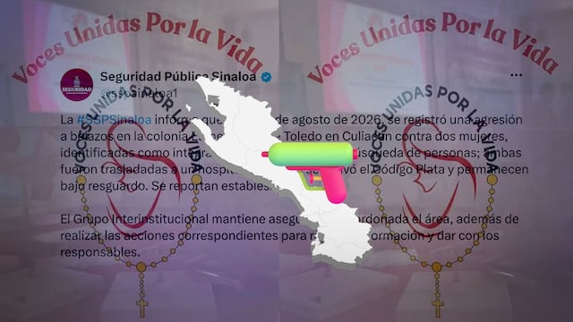 Atacan a balazos a integrantes del colectivo Voces Unidas por la Vida en Sinaloa