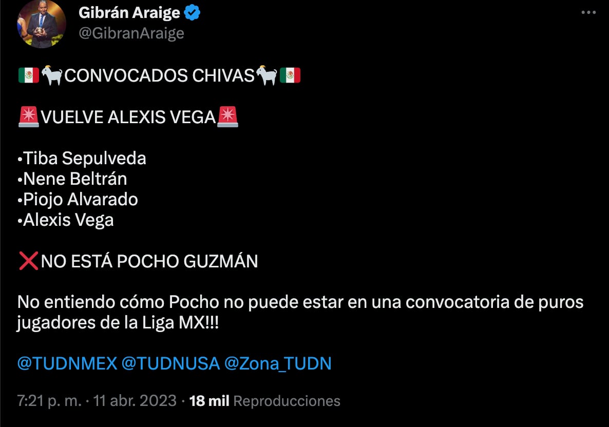 Pocho Guzmán no irá al Tri